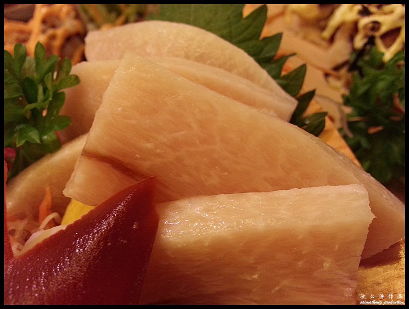 Bonbori Japanese Cuisine @ Setiawalk, Puchong : Swordfish Sashimi