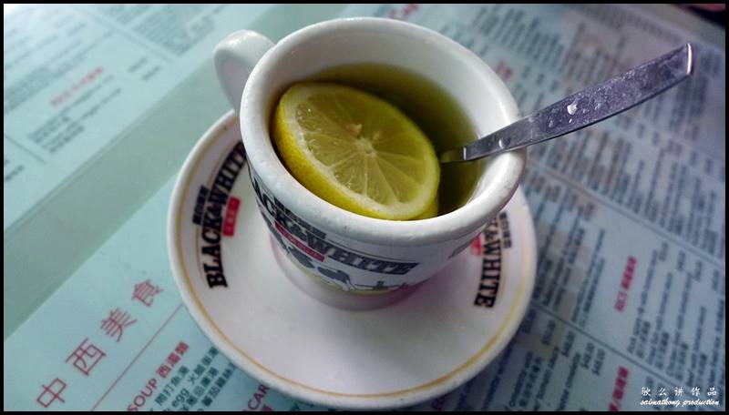 Mido Café (美都餐室) @ Yau Ma Tei 香港油麻地 : Honey Lemon Tea