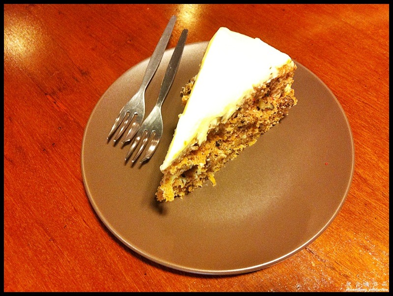 Rekindle @ SS2, PJ - a cosy place for cakes & coffee : Carrot Cake (RM11.90)