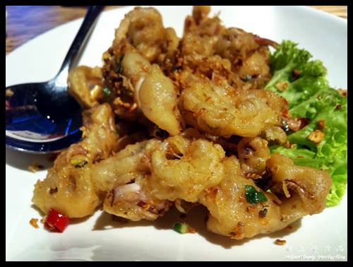 Steam Room 蒸心蒸意 @ Paradigm Mall, PJ : Deep Fried Squid with Seasoning RM13.80