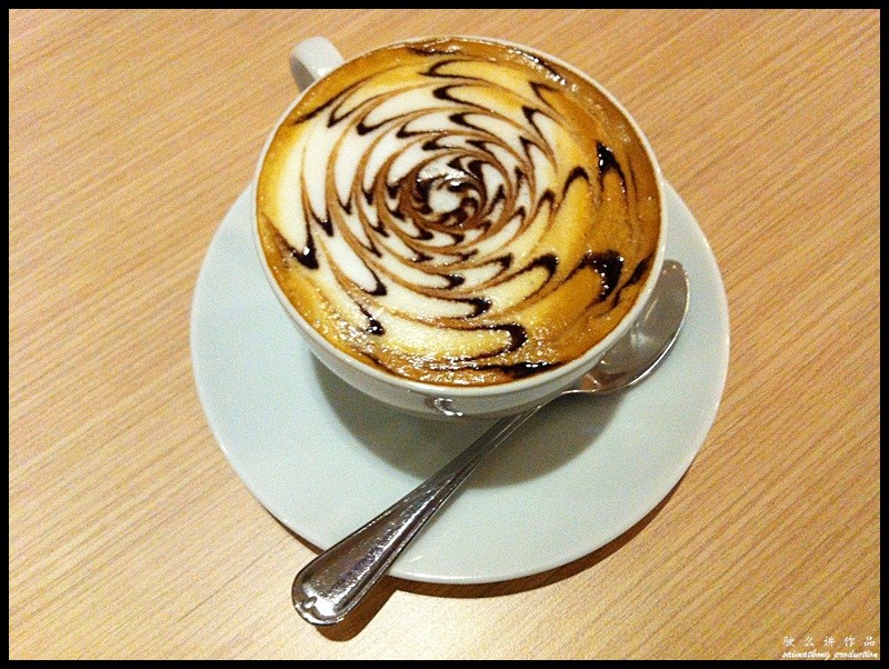 The Journey Cafe @ SetiaWalk, Puchong : Cappuccino (RM7.90)