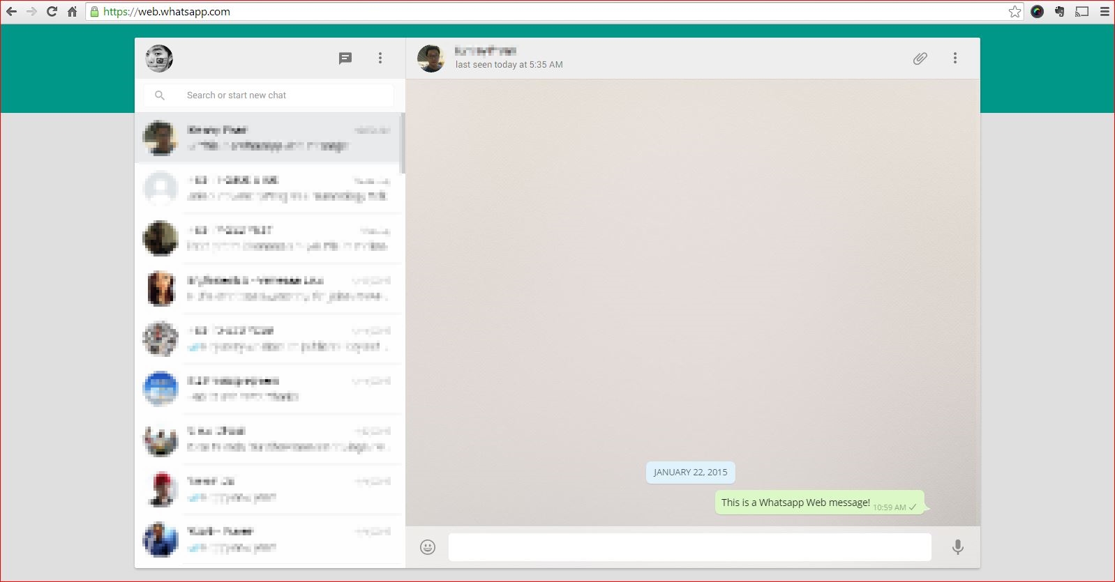 WhatsApp Web is here but not for iOS! - i'm saimatkong