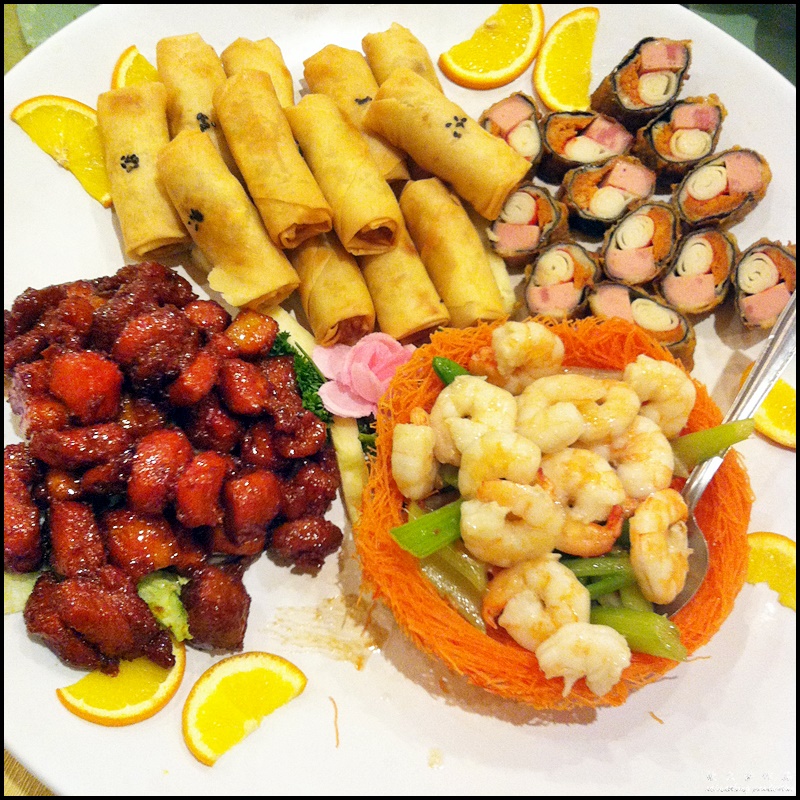 Chinese New Year 2015 Chor Yat Dinner @ Restoran Min Kok, Seremban : MIN KOK Fatt Choy Yee Sang 新年齊撈生 (魚生)