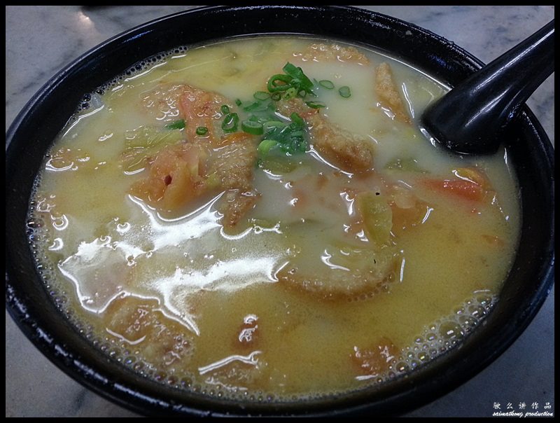 Tang Pin Kitchen (天品雅廚) @ SS2, PJ : Fish Paste Noodle Soup RM6.50