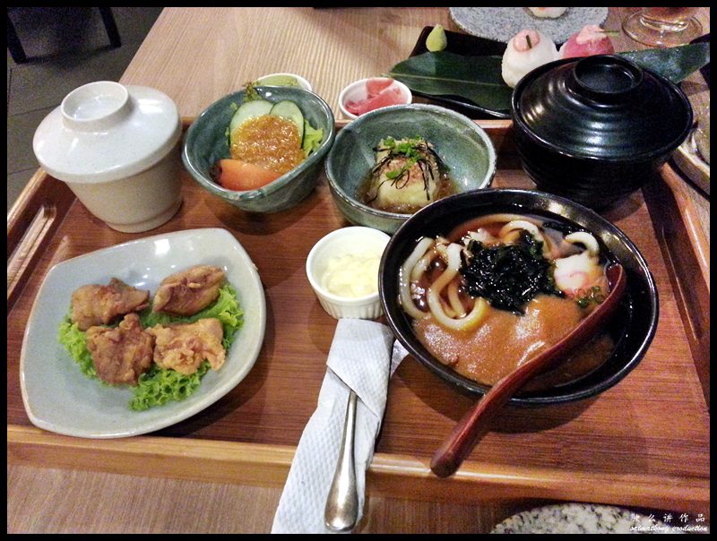 Tokyo Kitchen (东京厨房) @ Setia Walk, Puchong : Wakatori Karaage & Curry Udon Set