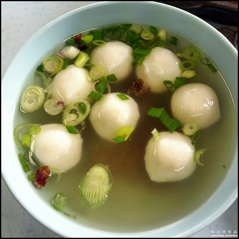 Peng Heong Hakka Paikut Restaurant @ Klang : Fishball Soup