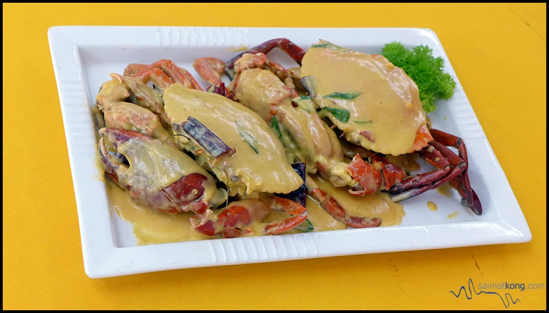 Crab B Seafood Restaurant 螃蟹哥哥海鮮飯店 @ Puchong Jaya : Milky Salted Egg aka Ham Sap Hai (咸湿蟹)