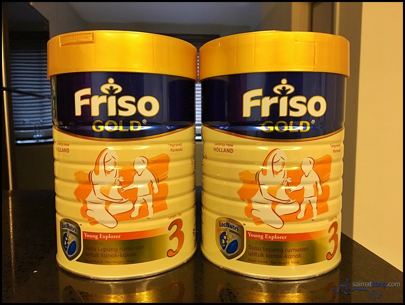 Recently I was given the opportunity to do a product review on Friso Gold newly improved formula with LocNutri technology.