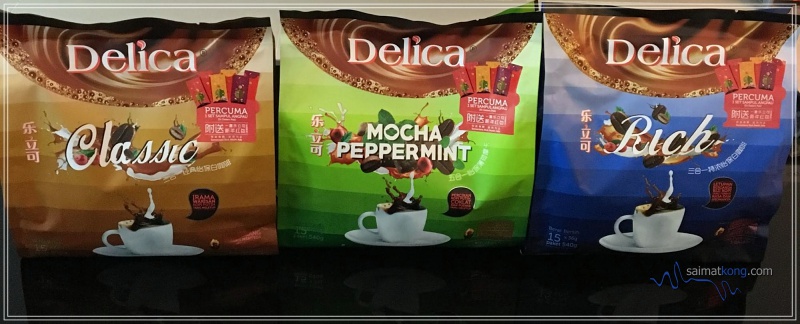 Stop and Smell Delica - I’ve got three flavors: Classic, Mocha Peppermint & Rich; what’s your colour? 