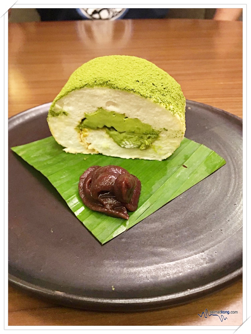 Best Cheesecake in KL @ The Tokyo Restaurant - Matcha Meringue Roll 