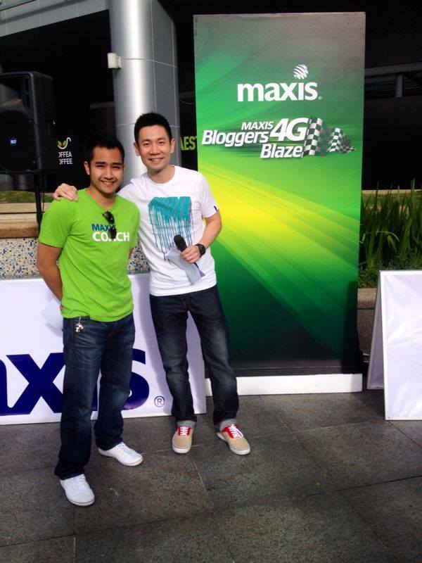 Hosted by Fly FM's Ben Jern and TV3's Faisal Ariffin, this Maxis 4G Bloggers Blaze is truly a fun-filled event.