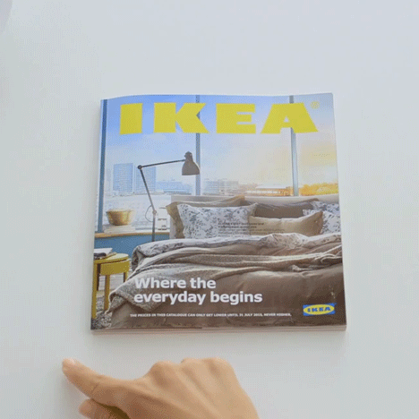 IKEA bookbook – an awesome print catalogue!