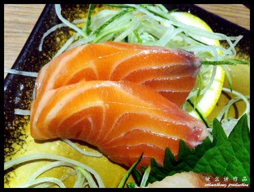 Kagura Sashimi - Salmon : Makiya Sushi @ Setiawalk, Puchong
