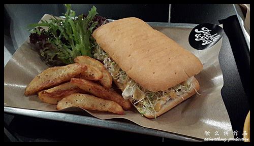 Coronation Chicken Sandwich RM15.00 : Pickle & Fig @ TTDI (Taman Tun)