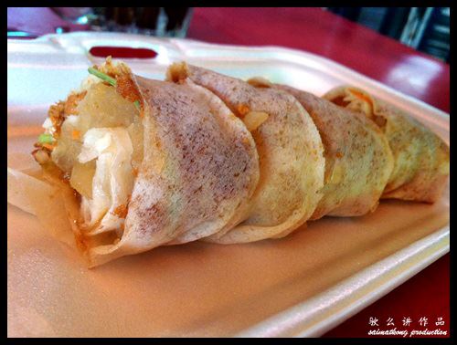 Sisters’ Crispy Popiah RM2.20 : Imbi Market