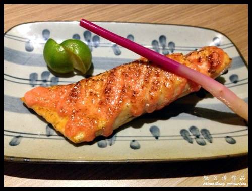 Salmon Mentaiyaki RM16.00 : Makiya Sushi @ Setiawalk, Puchong