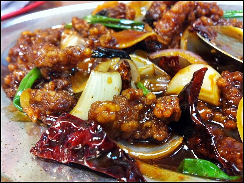 Restoran Wong Poh (旺来海鲜饭店) @ Bukit Mayang Mas : Kam Heong Mantis Prawn (金香攋尿蝦)