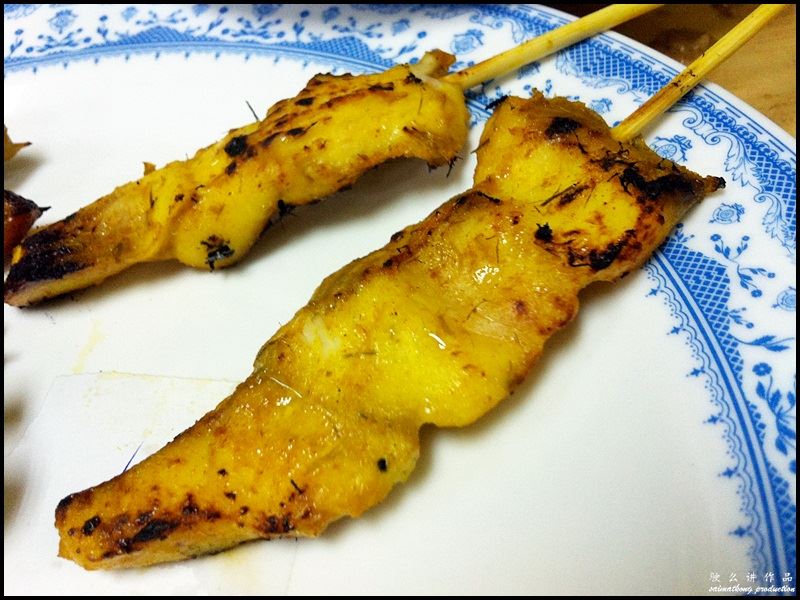 Sate Kajang Hj Samuri @ Damansara Uptown : Fish Satay