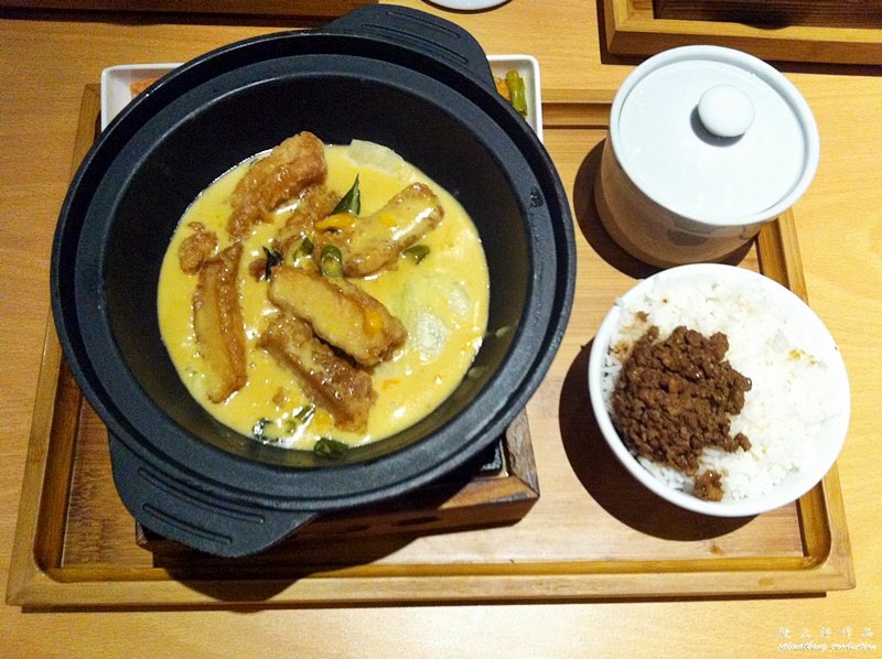 Double Park Cafe & Bar @ SS2 : Salted Butter Fish with Rice (RM13.90)