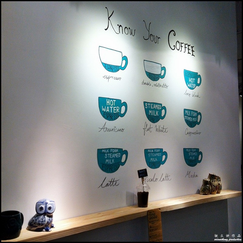 The Owls Cafe @ Jalil Link : How Well Do You Know Your Coffee?