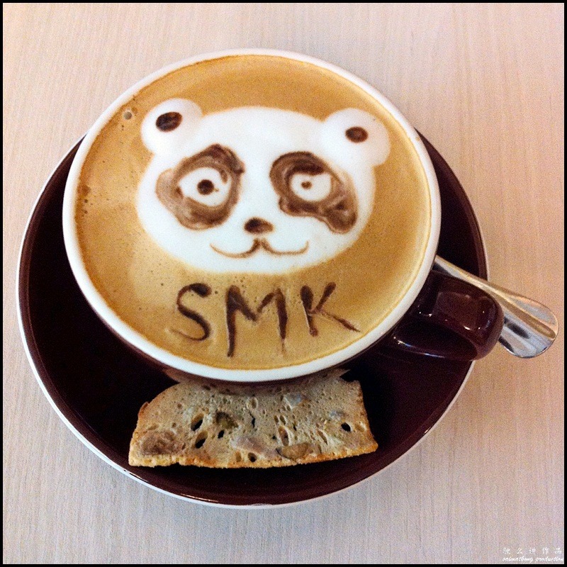 Coffee Chemistry Signature @ SS15, Subang : Signature Cappuccino with cute panda Coffee Art