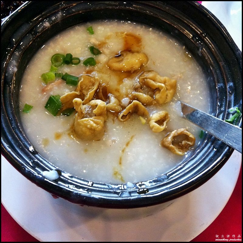 Jeff Lee Kitchen (鲜味馆) @ Sungai Buloh : Claypot Pork Innards Porridge 