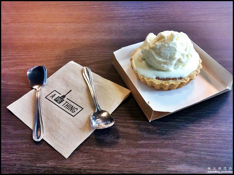 A Pie Thing @ Damansara Uptown, PJ : Sweet Potato Pie with Vanilla Ice Cream (RM9.90)