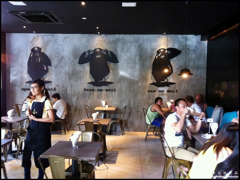 J&D Espresso @ Oasis BU 11, Bandar Utama : See No Evil, Hear No Evil, Speak No Evil