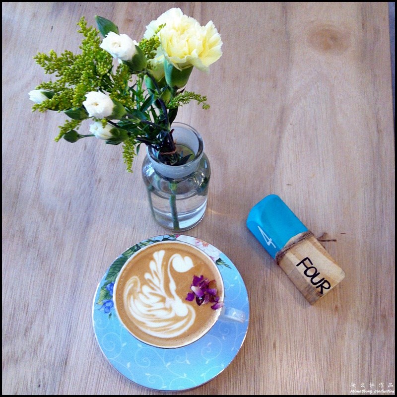 The Owls Cafe @ Jalil Link : Rose Latte (RM10)