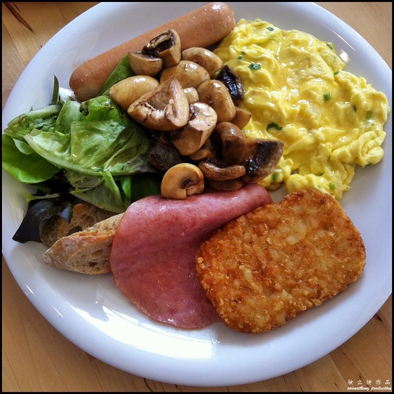 Jam & Kaya Cafe @ PJ Palms Sport Centre : Australian Big Breakfast (RM22.90)