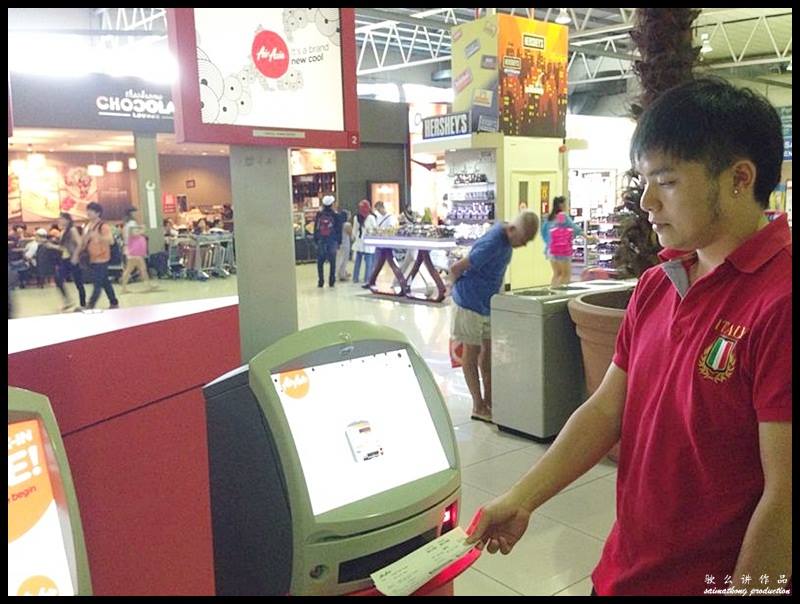 Check-in was pretty easy @ AirAsia LCCT