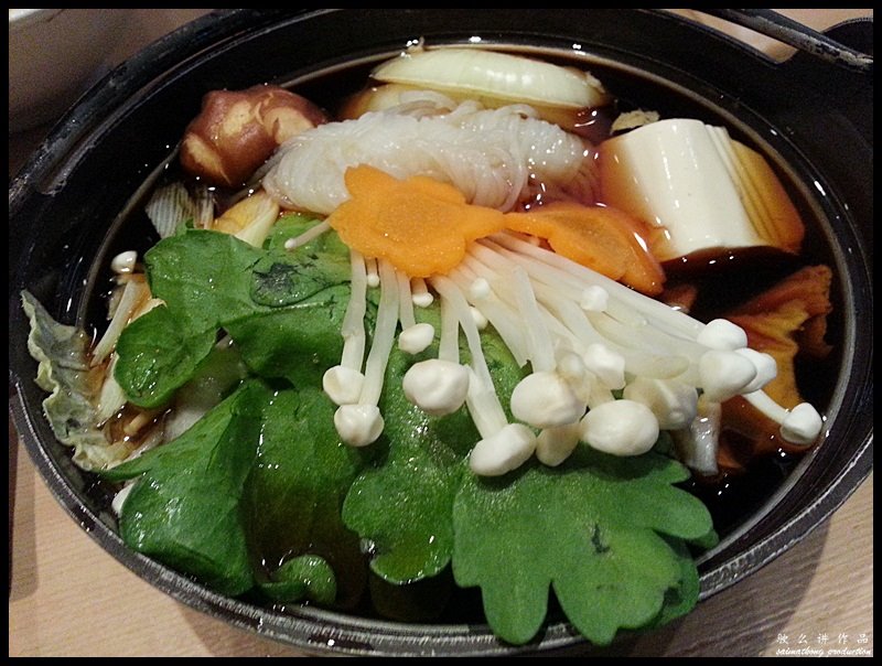 Hokkaido Sushi 比海道寿司 @ 1 Utama Shopping Centre : Sukiyaki (RM16.80) add Udon (RM4.00)