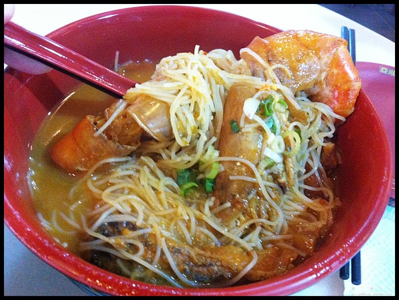 Win Soon Fish Head Noodles 亚顺生虾鱼头米 @ Bandar Puteri, Puchong : Tom Yum Fresh Prawn & Fish Head Mee Hoon