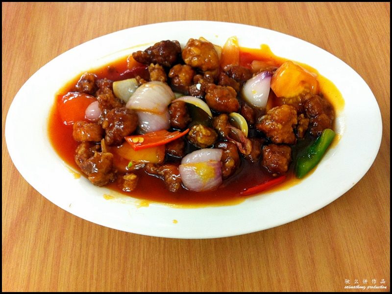 Restoran Yu Shifu 魚師傅清蒸金鳳魚 @ Bandar Puteri, Puchong : Sweet & Sour Pork 