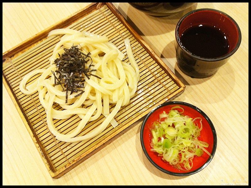 Manmaru Homemade Udon まんまる @ Mid Valley : Zaru Udon ざるうどん (RM8.90)