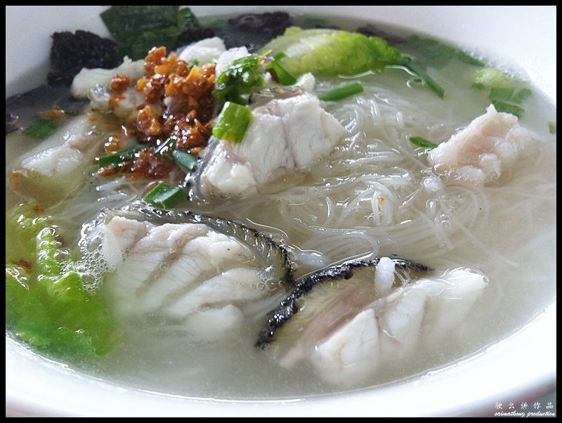 B & Best Seafood Noodles @ SS4, PJ : Pearl Grouper with Koay Teow & Bee Hoon Soup (RM20)