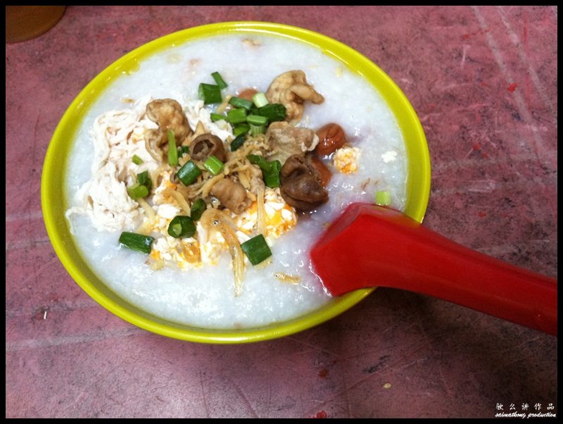Chee Cheong Fun 豬腸粉 @ Petaling Street 茨廠街 (Chinatown) : Porridge 八宝粥