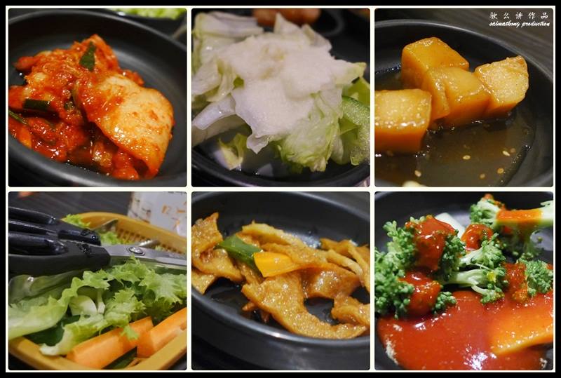 Sydney Madang : Korean BBQ @ Pitt St, Sydney : Banchan (side dishes)