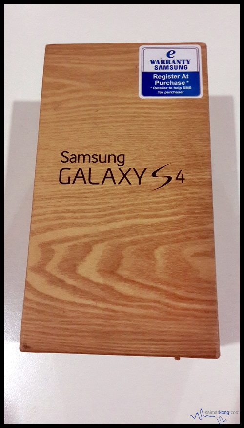 Samsung Galaxy S4 Life Companion - eco-friendly Box