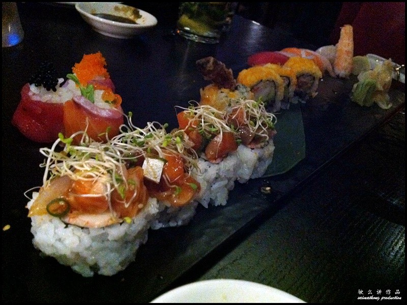 Kobe Jones @ King Street Wharf, Sydney : Sushi Platter (18pcs)