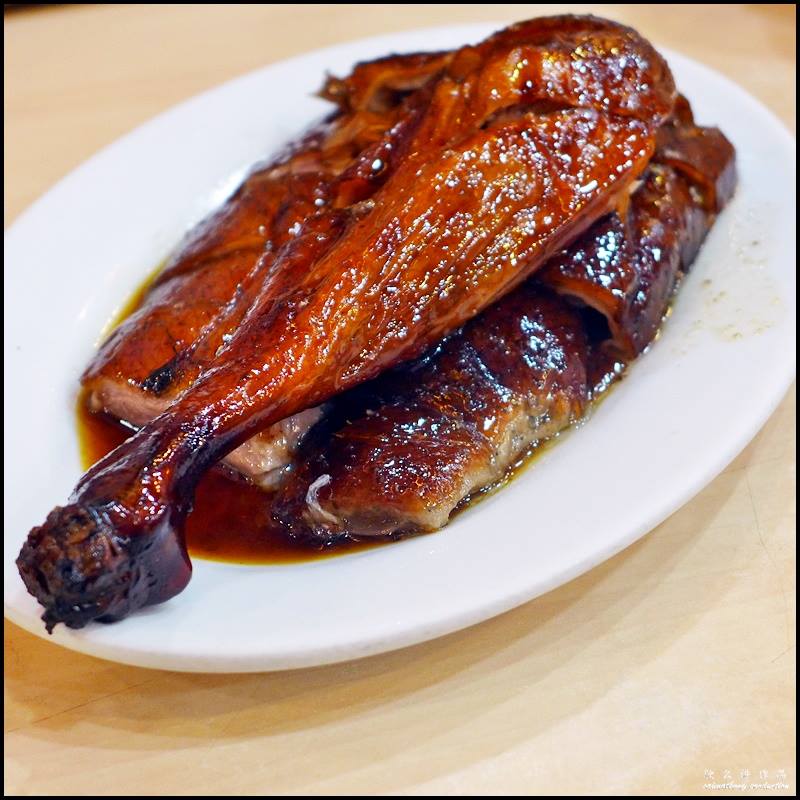 Yat Lok Restaurant : Roast Goose  (一樂燒鵝) @ Central : Quarter Roast Goose with Drumstick