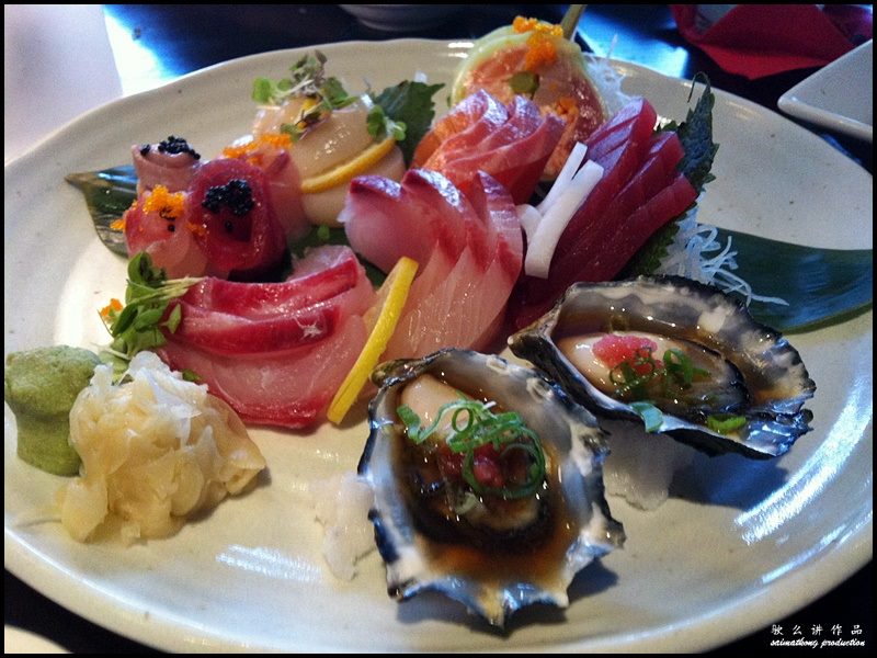 Kobe Jones @ King Street Wharf, Sydney : Sashimi Platter (20pcs)