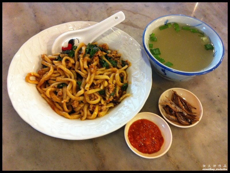 Restoran Ho Boh 河婆擂茶馆  @ Bandar Puteri, Puchong: Fried Pan Mee