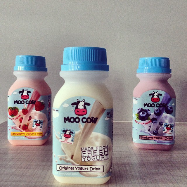 Moo Cow Yogurt Drinks