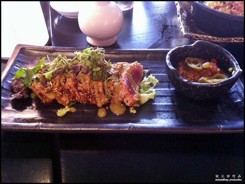 Kobe Jones @ King Street Wharf, Sydney : Island Style Ahi Special