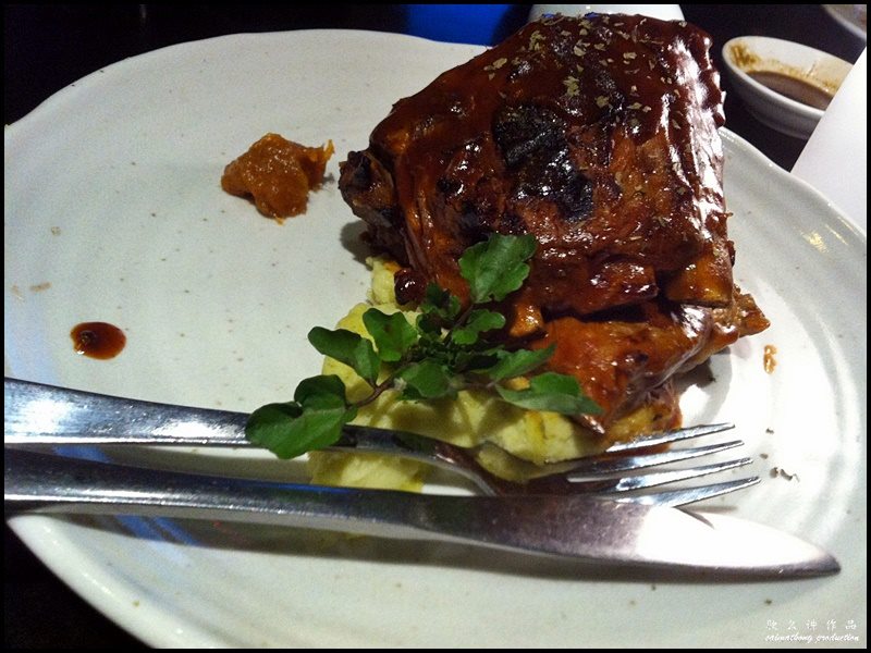 Kobe Jones @ King Street Wharf, Sydney : BBQ Baby Back Pork Spare Ribs