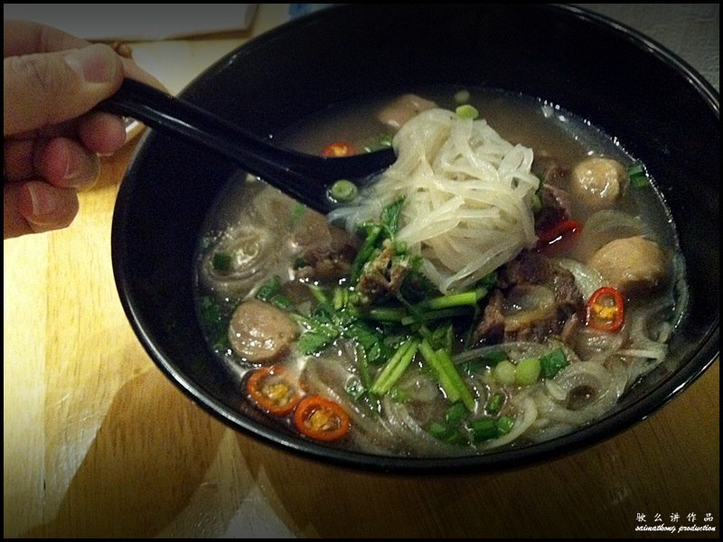 Absolute Viet @ Setia Walk, Puchong : Special Beef Combination Noodles Soup (RM13.90)