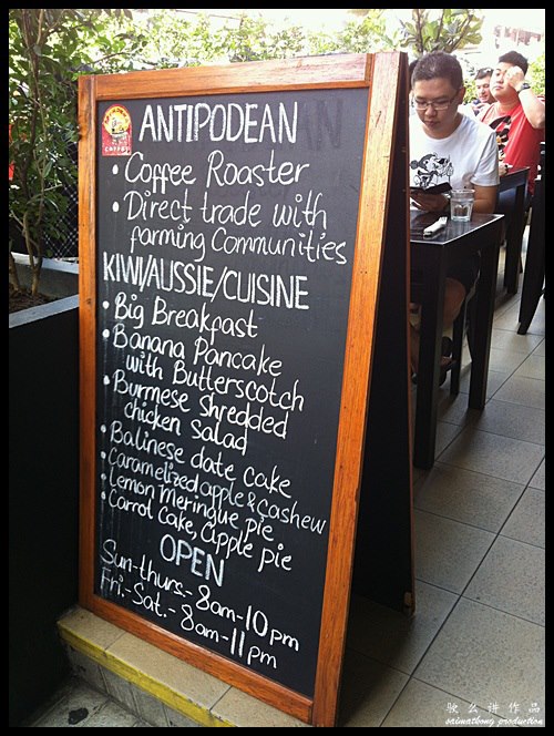 Antipodean Cafe - Bangsar (Coffee.Cafe.Culture)