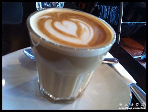 Antipodean Cafe Bangsar - Cafe Latte - RM8