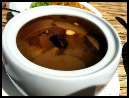 Steam Room 蒸心蒸意 @ Paradigm Mall, PJ : Double Steamed Soup with Pork Loin and Apples RM11.80